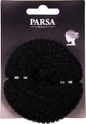 PARSA HAIR BOBBIN (DONUT) BLACK