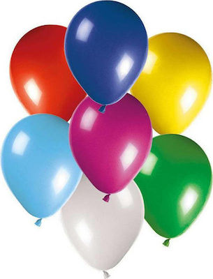 Μπαλόνια Decorata Πολύχρωμα 50τμχ
