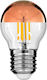 GloboStar Λάμπα LED για Ντουί E27 και Σχήμα G45 Θερμό Λευκό 420lm Dimmable