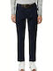 Napapijri Moto Men's Trousers Cargo Elastic Slim Fit Navy Blue