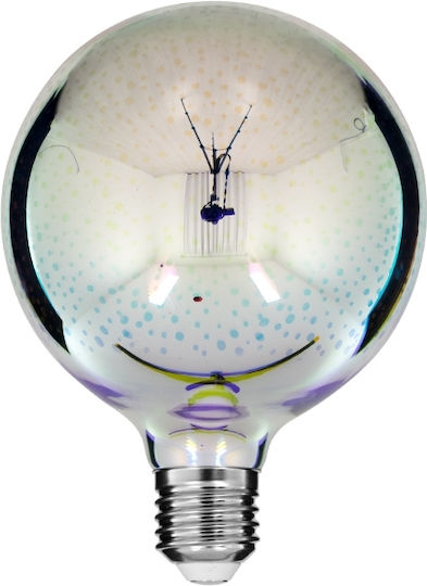 GloboStar Galaxy Extreme Glass LED крушка 5W 180mm за фасунга E27 и форма G125 Топло бяло 300лм