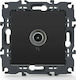 Aca Prime TV Antenna Socket Terminal in Black c...