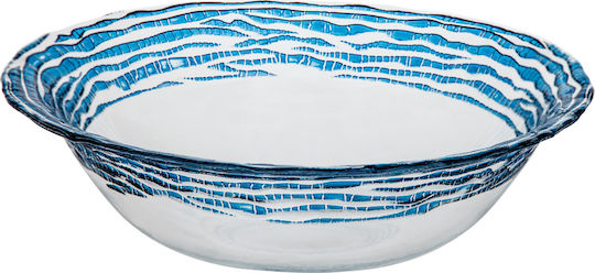 Bohemia Lisa Arizona Декоративна купа Стъкло Blue 25x25см 1бр