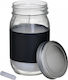 Click Aromatic Candle In Jar With Vanilla Perfume 8x13cm