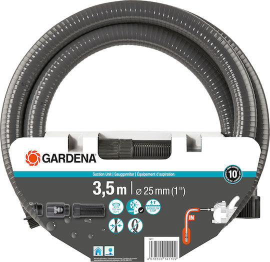 Gardena 01411-20 Furtunuri Aspirație Set cu filtru 1"-3.5m