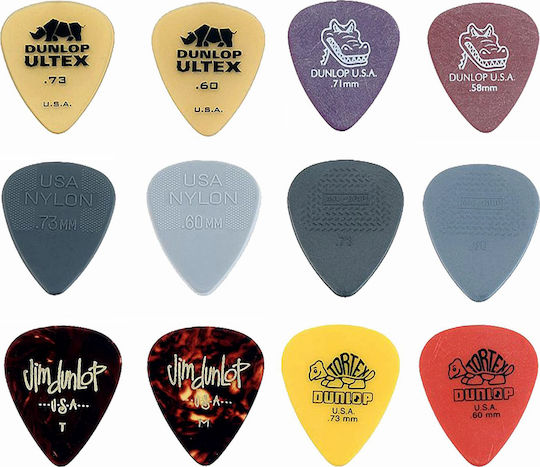 Dunlop Picks Guitar Guitar Pick LT/MD Variety Pack Set 12pcs