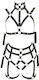 You2Toys Bad Kitty Bondage Set Leder- und Latex-Outfit Schwarz