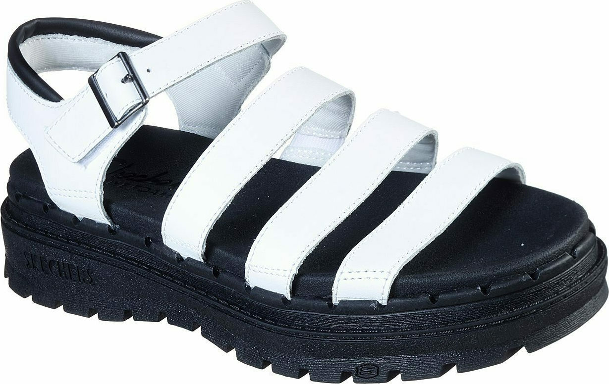 Skechers jammers white hot sale