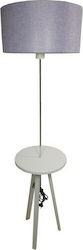 Epiplo-Fos Floor Lamp H151cm. Purple Epiplo-Fos Floor Lamp H151cm. Purple