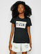 Levi's The Perfect Graphic Women's Athletic T-shirt Black