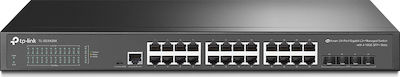 TP-LINK TL-SG3428X v1 Verwaltet L2 Switch mit 24 Ports Ethernet und 4 SFP Ports