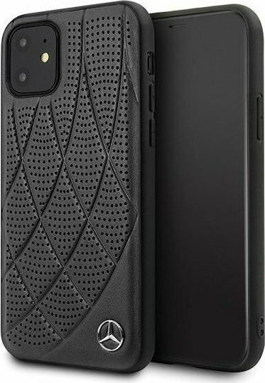 Mercedes-Benz Bow Back Cover Πλαστικό Μαγνητικό Μαύρο (iPhone 12 mini)