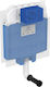 Ideal Standard Prosys 80 Built-in Plastic Rezervor de toaletă Rectangular Presiune scăzută