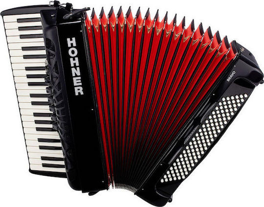 Hohner Bravo III Silent Key Acordion 120 Bas