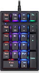 Motospeed K24 Gaming KeyPad with Outemu Blue switches and RGB lighting (English US)