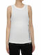 Puma Women's Athletic Blouse Sleeveless White