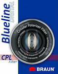 Braun Phototechnik BlueLine Digital Filtru CPL Cu diametrul 77mm pentru obiective foto