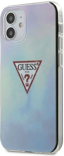 Guess Tie & Die Back Cover Plastic Albastru (iPhone 12 mini)