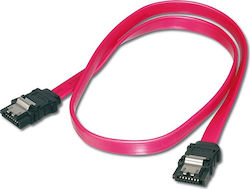 Equip 7-Pin SATA III to 7-Pin SATA III Cable 50cm Red (111900)