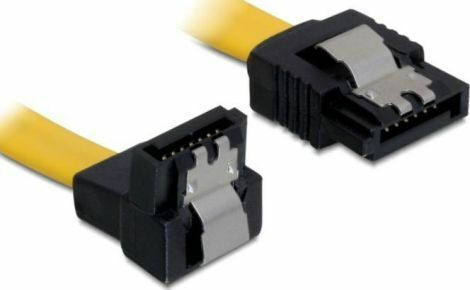 DeLock DeLock Festplattenkabel 7-Pin SATA III - 22-Pin SATA III Länge 20cm Farbe Gelb