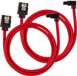 Corsair 7-Pin SATA III - 7-Pin SATA III Kabel 60cm Rot (CC-8900284)