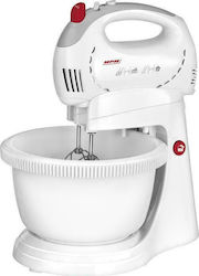 MPM Mixer with Plastic Container 2.4lt 300W White