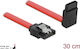DeLock 7-Pin SATA III to 7-Pin SATA III Cable 30cm Red (83973)