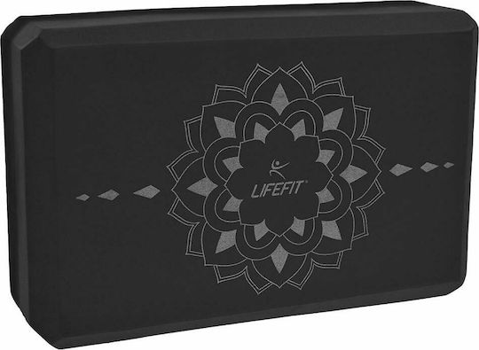 Lifefit Boga Yoga Block EVA in Black Color