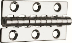 Eval Hinge Inox με διάσταση 48mm x 40mm