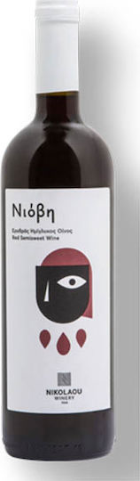 Nikolaou Oinopoieio 1948 Wein Niobe Rot Halbsüß 750ml
