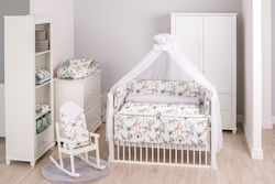 Tuttolina Safari Crib Bumpers Classic Inside Gr...