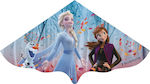 Gunther Pliant Kite Frozen 2 Plastic cu sfoară și sac de depozitare 63x115cm