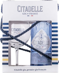 Citadelle Σύνθεση με Ποτήρια Gin De France 700ml Citadelle Σύνθεση με Ποτήρια Gin De France 700ml