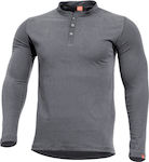Pentagon Romeo Henley Shirt Bluza Lup în culoarea Gri K09016-08WG