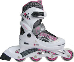 Athlopaidia Inline Adjustable Multicolour Kids Rollers
