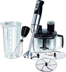 MPM Hand Blender with Stainless Rod 800W Black