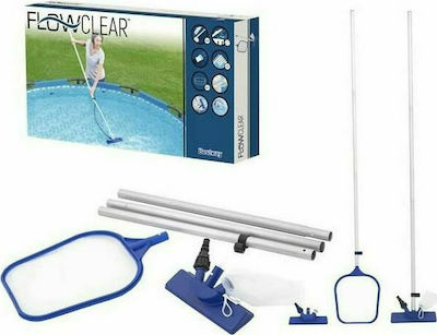 Bestway Set de Curățare Piscină 3buc Set 3buc