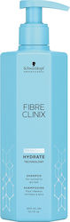 Schwarzkopf Fiber Clinix Hydrate Шампоан Реконструкция/Хидратация за Всички типове коса 1x300мл