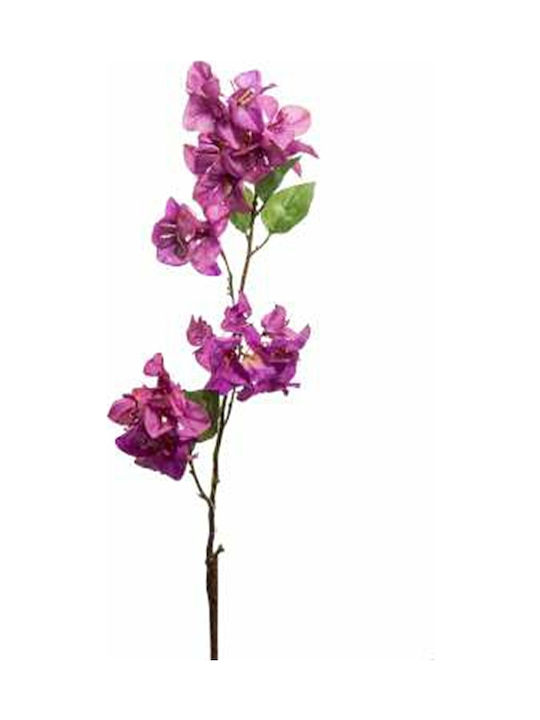 Zaros Artificial Decorative Branch Bougainvillea Purple 85cm 1pcs