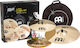 Meinl Cymbals' Set with Carrying Case (14" Hi-Hat, 16" Crash, 20" Ride)
