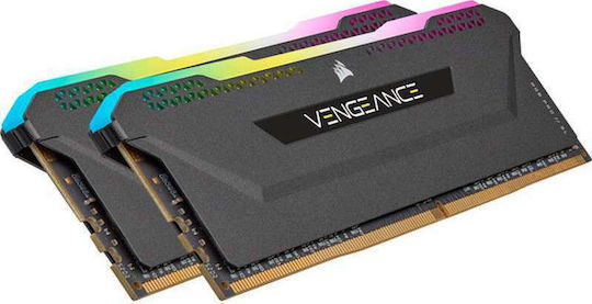 CORSAIR DDR4 3600MHz RGB PROSL 16GB（8✖️2） Corsair VENGEANCE RGB PRO SL 16GB (2x8GB) DDR4 3600MHz