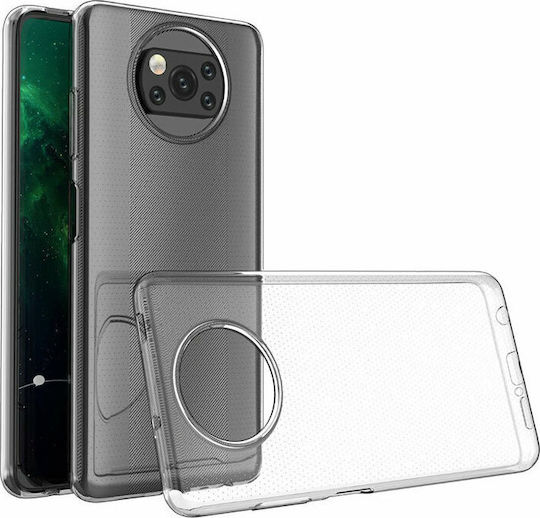 Hurtel Ultra Slim Back Cover Silicone 0.5mm Transparent (Poco X3 NFC / X3 Pro)