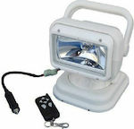 Eval Boat Spotlight Rotating Spotlight with Magnetic Base Remote Controlled 12V 01271-2