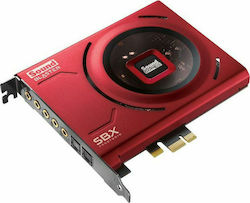 Creative Blaster Z SE ​Interior PCI Express 5.1 Sound Card Red