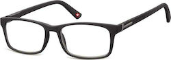 Montana Eyewear MR73 Reading Glasses +1.00 Black
