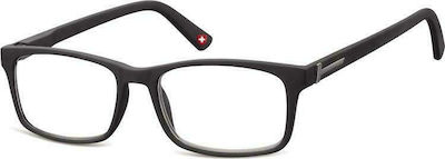 Montana Eyewear MR73 Unisex Reading Glasses +2.00 Black