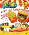 Relevant Play Joc de construcție Burger Activity Set pentru copii de 3++ ani