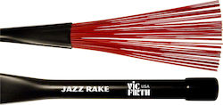 Vic Firth Jazz Rake Brush Red