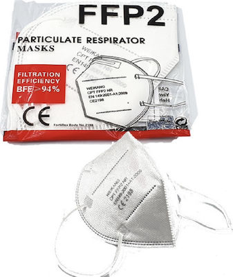 Weikang Disposable Protective Mask FFP2 White 1pcs