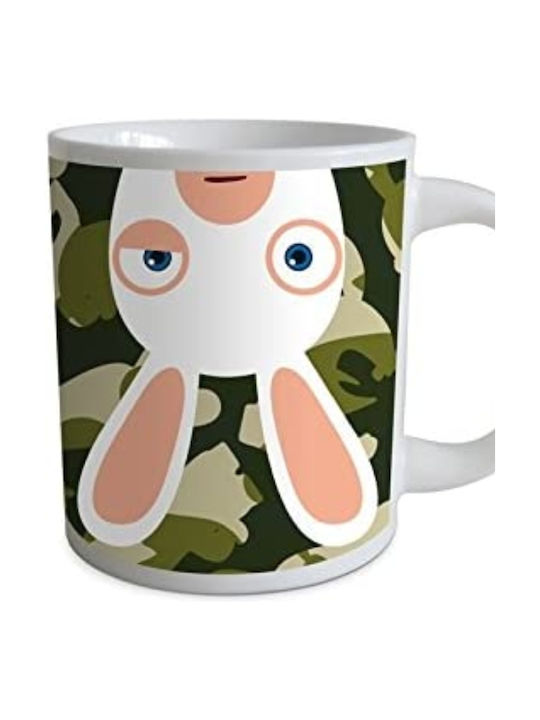 Ceramic mug - The lapins cretins mug